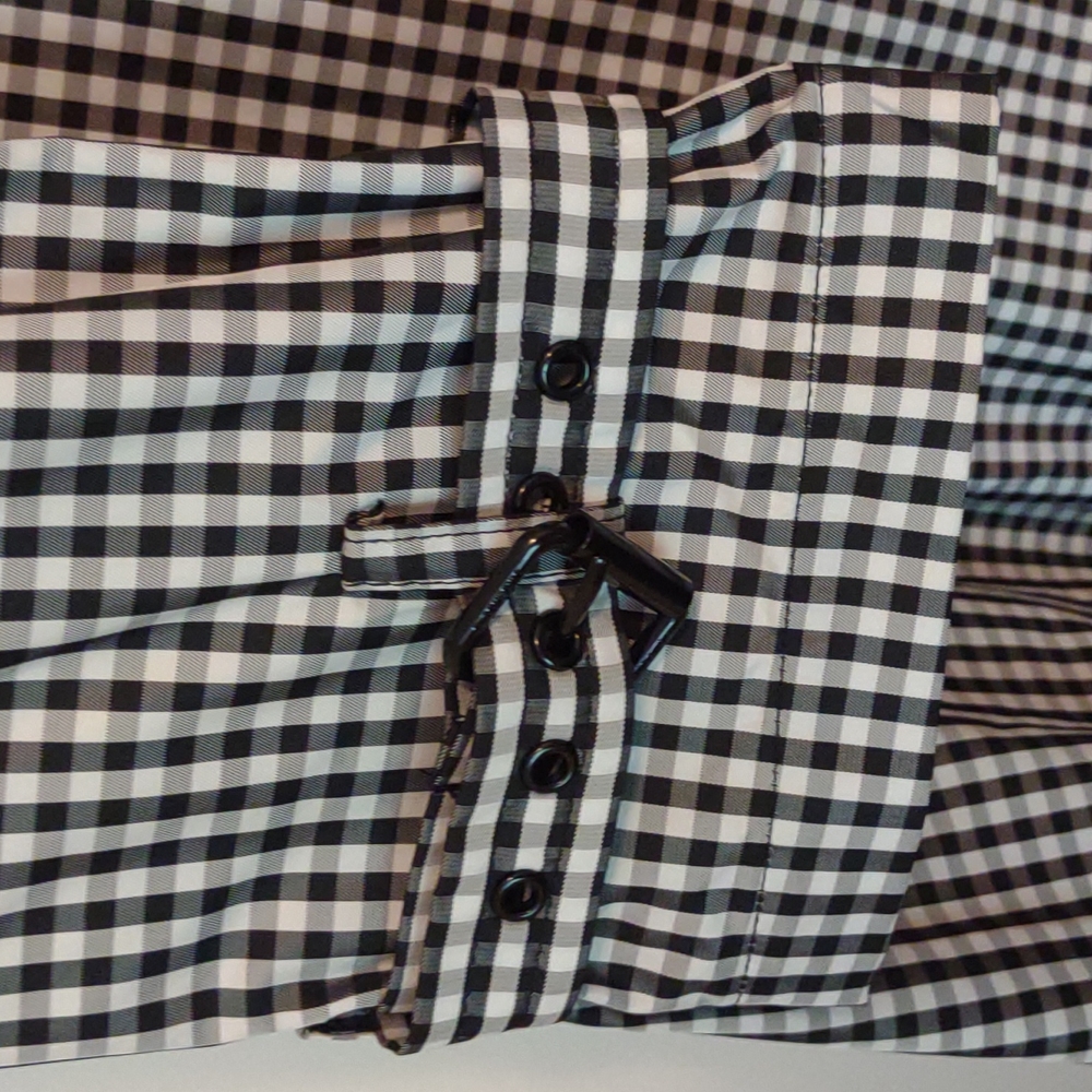 Ralph Lauren Lightweight Checkered Trenchcoat! - Picture 3 of 7